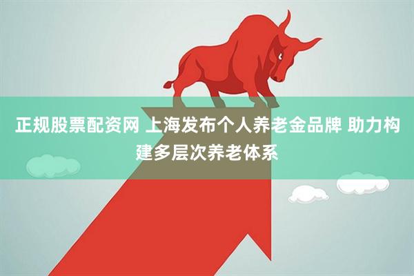 正规股票配资网 上海发布个人养老金品牌 助力构建多层次养老体系