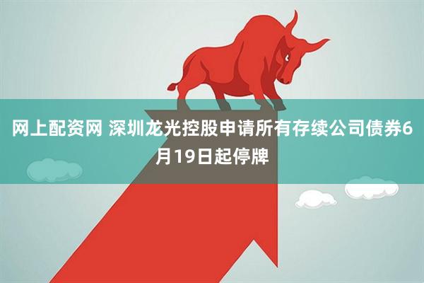 网上配资网 深圳龙光控股申请所有存续公司债券6月19日起停牌